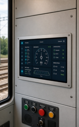 Rail Certified Panel PCs