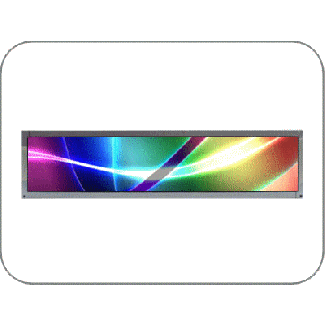 SSF1622 - 16" Cut-LCD, 1366x254, 16:3 aspect, 400nits