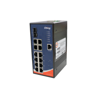 IGPS-9842GTP - 14-port managed PoE/Fibre Ethernet switch 