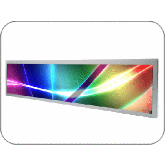 SSF2825 - 28" Sunlight Readable Cut-LCD, 1366x254, 16:3 aspect, 1000nits