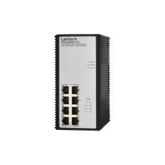 IPES-0008A-12V - 8 port M12, unmanaged PoE switch